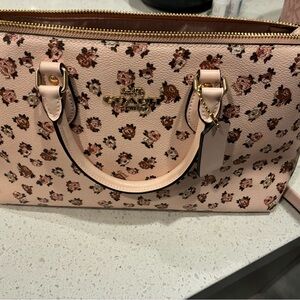 COACH

GEORGIA SATCHEL BAG WITH ROSE PRINT